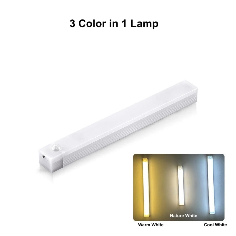 Wireless Motion Sensor LED Strip Light for Kitchen Cabinets and Closets