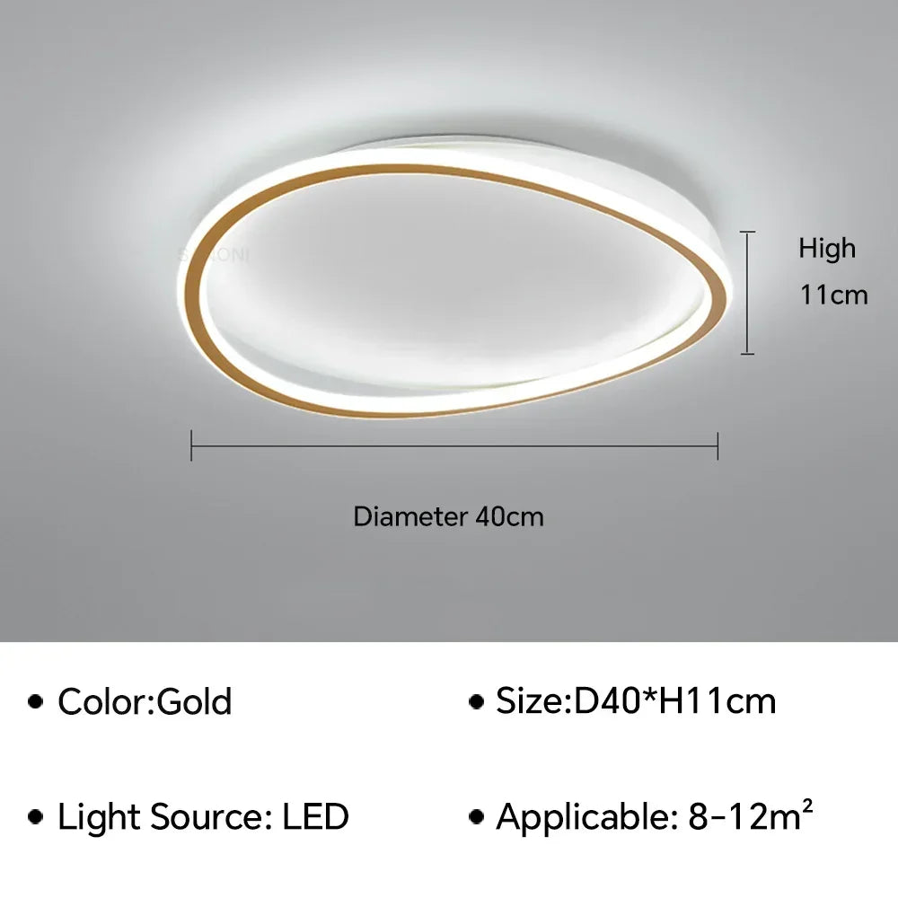 Modern LED Ceiling Chandelier for Living Rooms and Dining Spaces