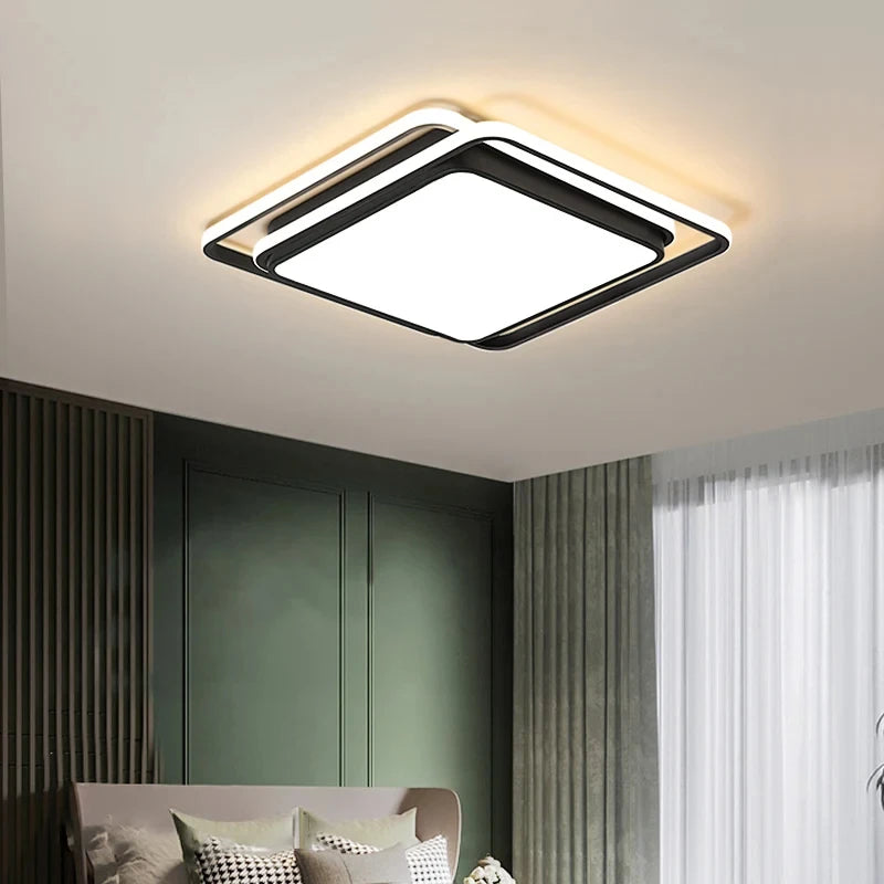 Modern LED Ceiling Chandelier for Living Rooms and Elegant Dining Spaces