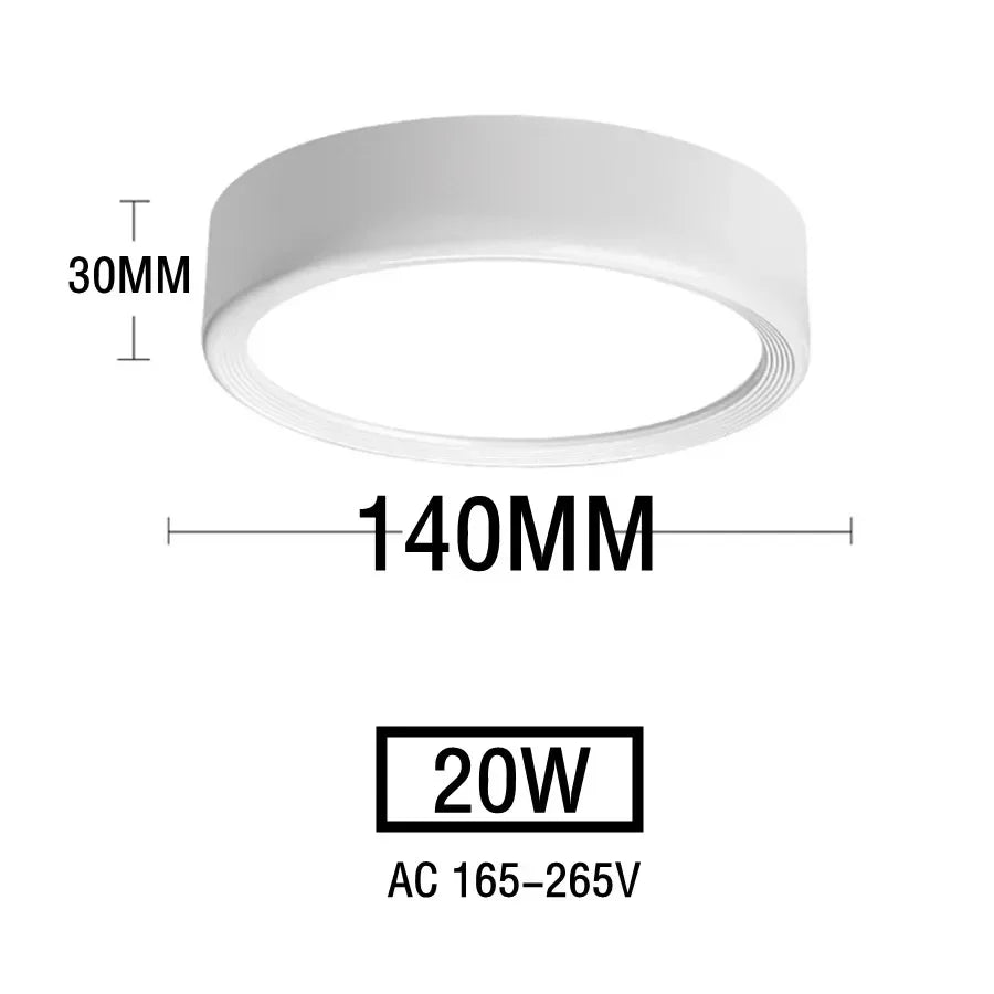 Modern Nordic Surface Mounted LED Spotlight for Residential and Commercial Lighting