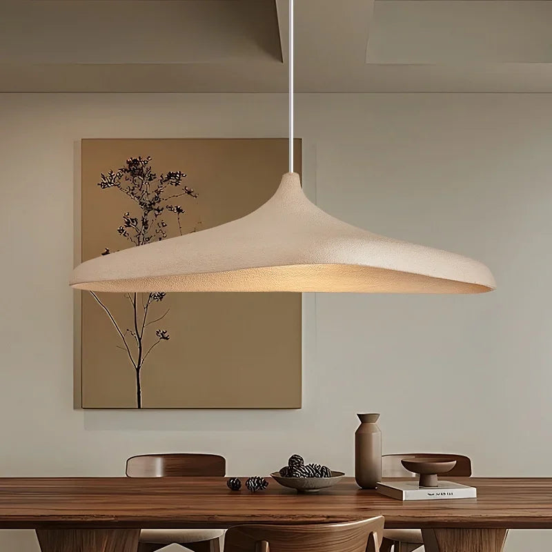 Wabi Sabi Pendant Light for Minimalist Living and Dining Room Decor