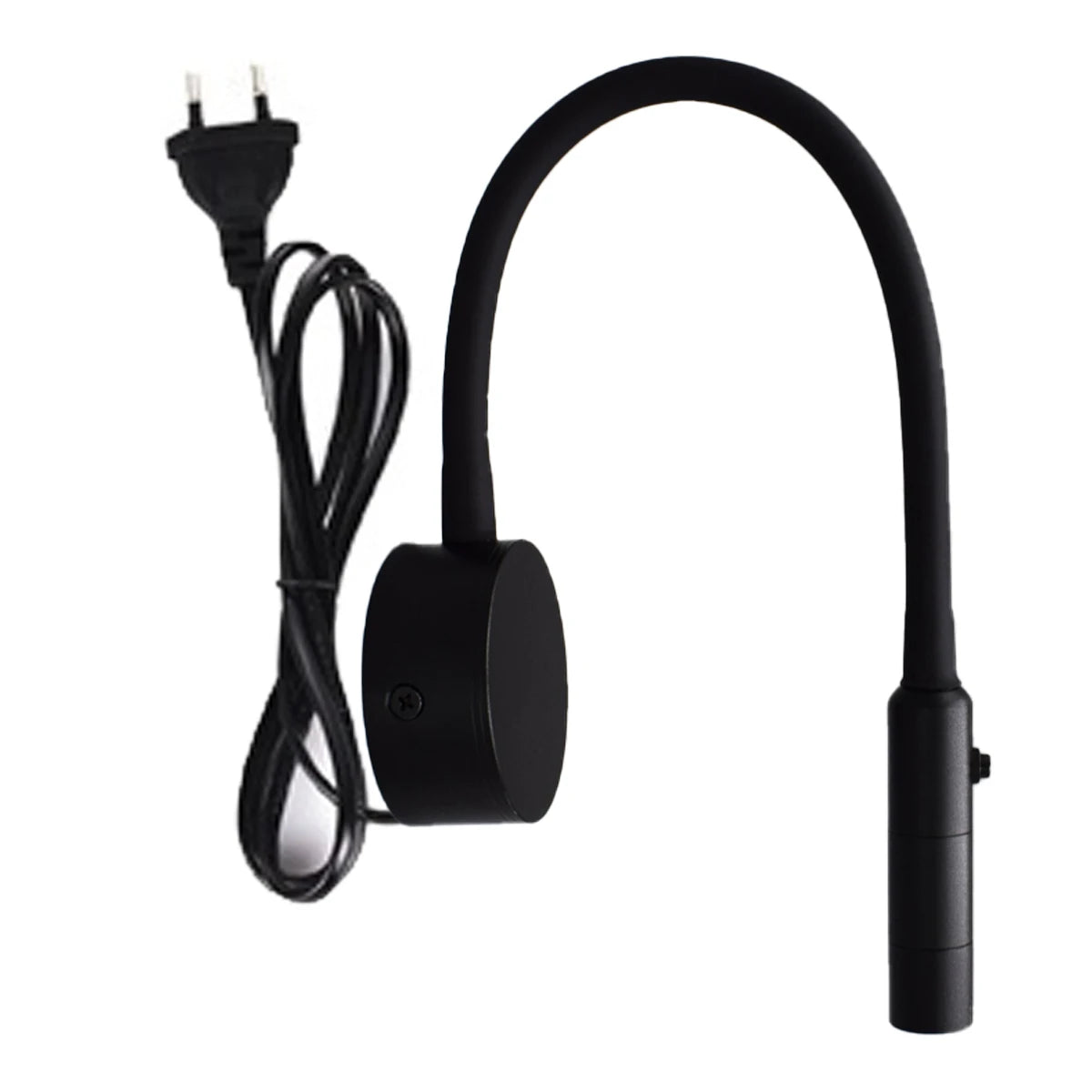 Flexible LED Gooseneck Wall Lamp for Hotel Reading and Bedside Lighting