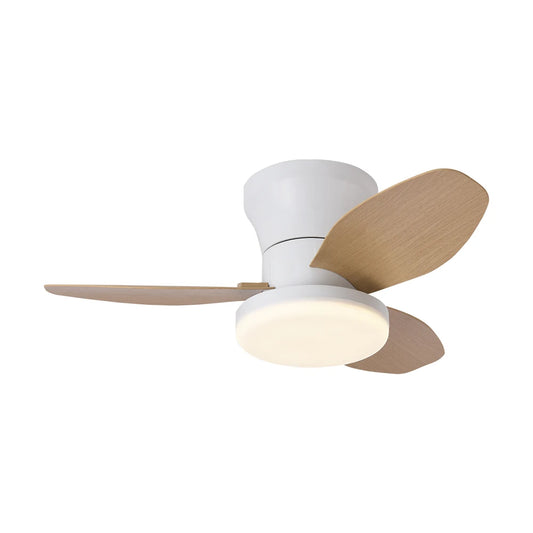 Modern Nordic Ceiling Fan Light for Living Rooms and Commercial Spaces