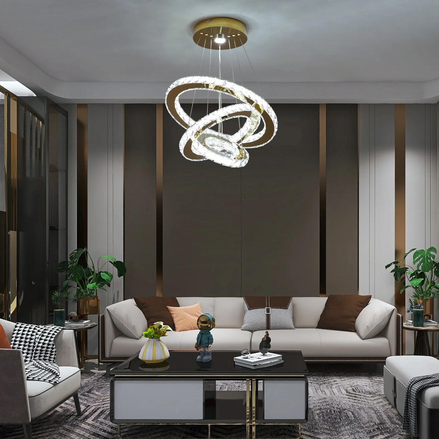 French Luxury Crystal Chandelier for Elegant Living Rooms and Dining Spaces