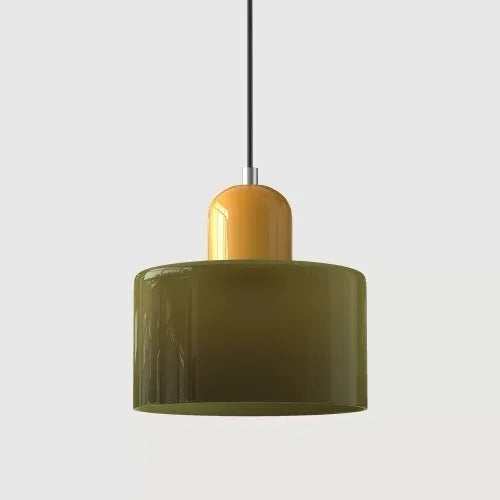 Vintage Glass Pendant Light for Restaurant Bar and Cafe Interiors
