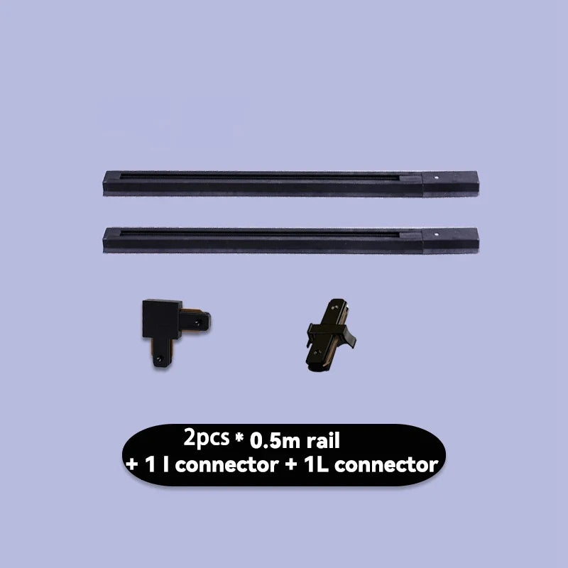 Modern LED Track Lighting Set for Kitchens and Commercial Retail Spaces