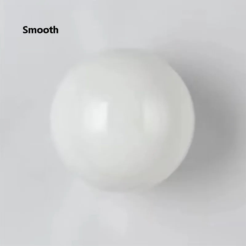Modern Frosted Glass Globe Wall Sconce for Hallways and Living Rooms