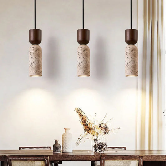 Wabi Sabi Pendant Light for Boutique Hotels and Bedroom Ambiance