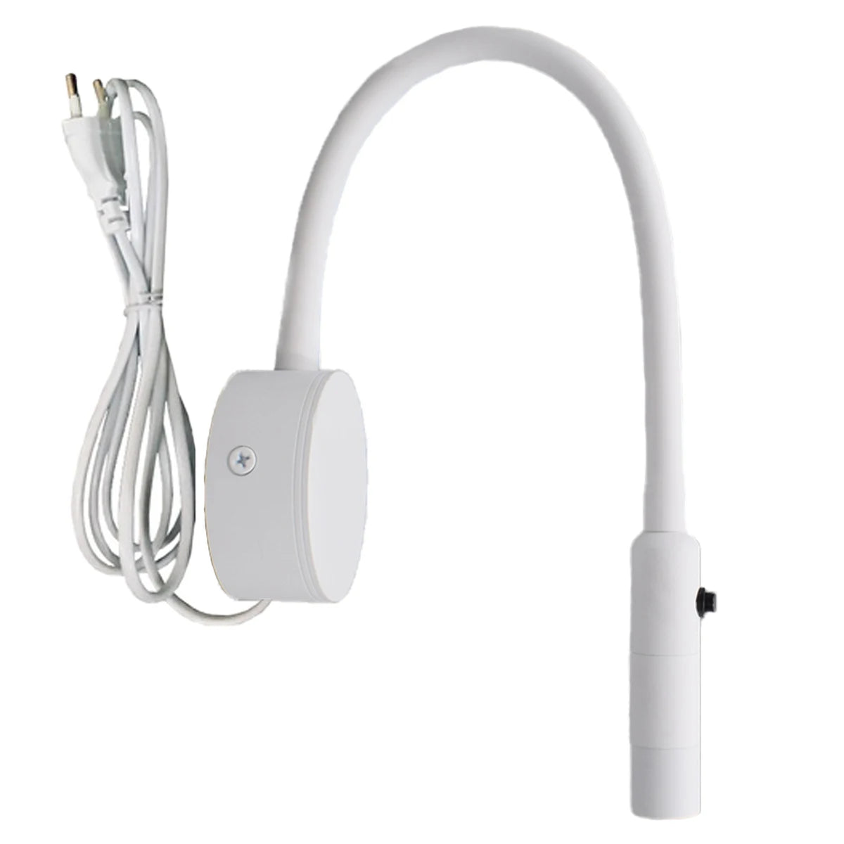 Flexible LED Gooseneck Wall Lamp for Hotel Reading and Bedside Lighting
