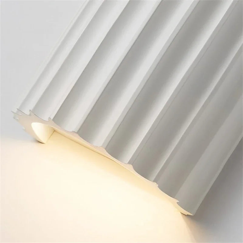 Modern Nordic Resin Wall Lamp for Bedroom and Living Room Lighting
