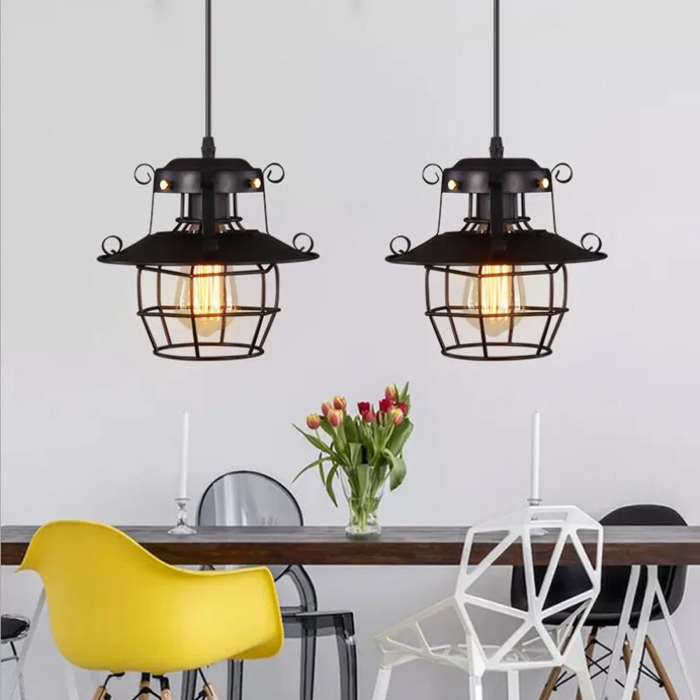 Industrial Vintage Pendant Light for Restaurants Bars and Modern Home Interiors