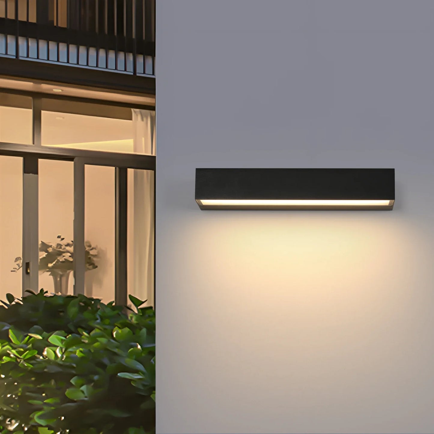Modern LED Wall Sconce for Exterior Terrace and Villa Lighting