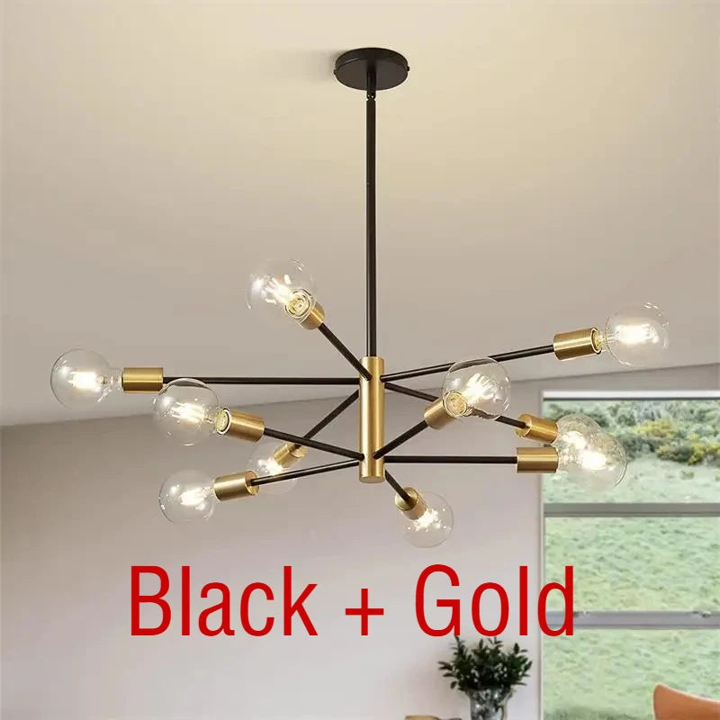 Modern Nordic Magic Bean Chandelier for Elegant Living Rooms and Restaurants