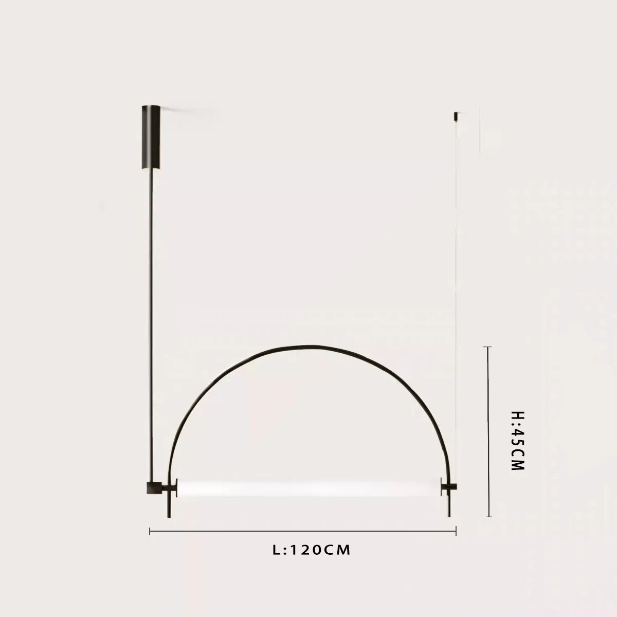 Minimalist LED Pendant Chandelier for Modern Living Rooms and Offices