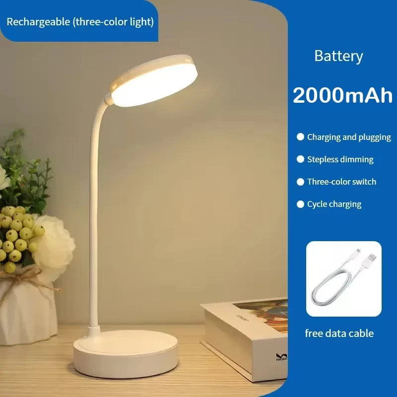 Dimmable LED Desk Lamp with Eye Protection for Home Office and Study