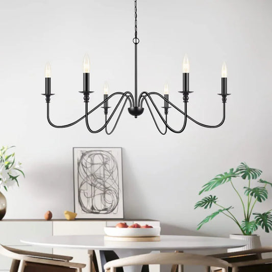 Vintage Industrial Chandelier for Dining Rooms and Loft Living Spaces