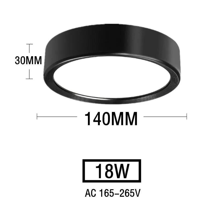 Modern Nordic Surface Mounted LED Spotlight for Residential and Commercial Lighting
