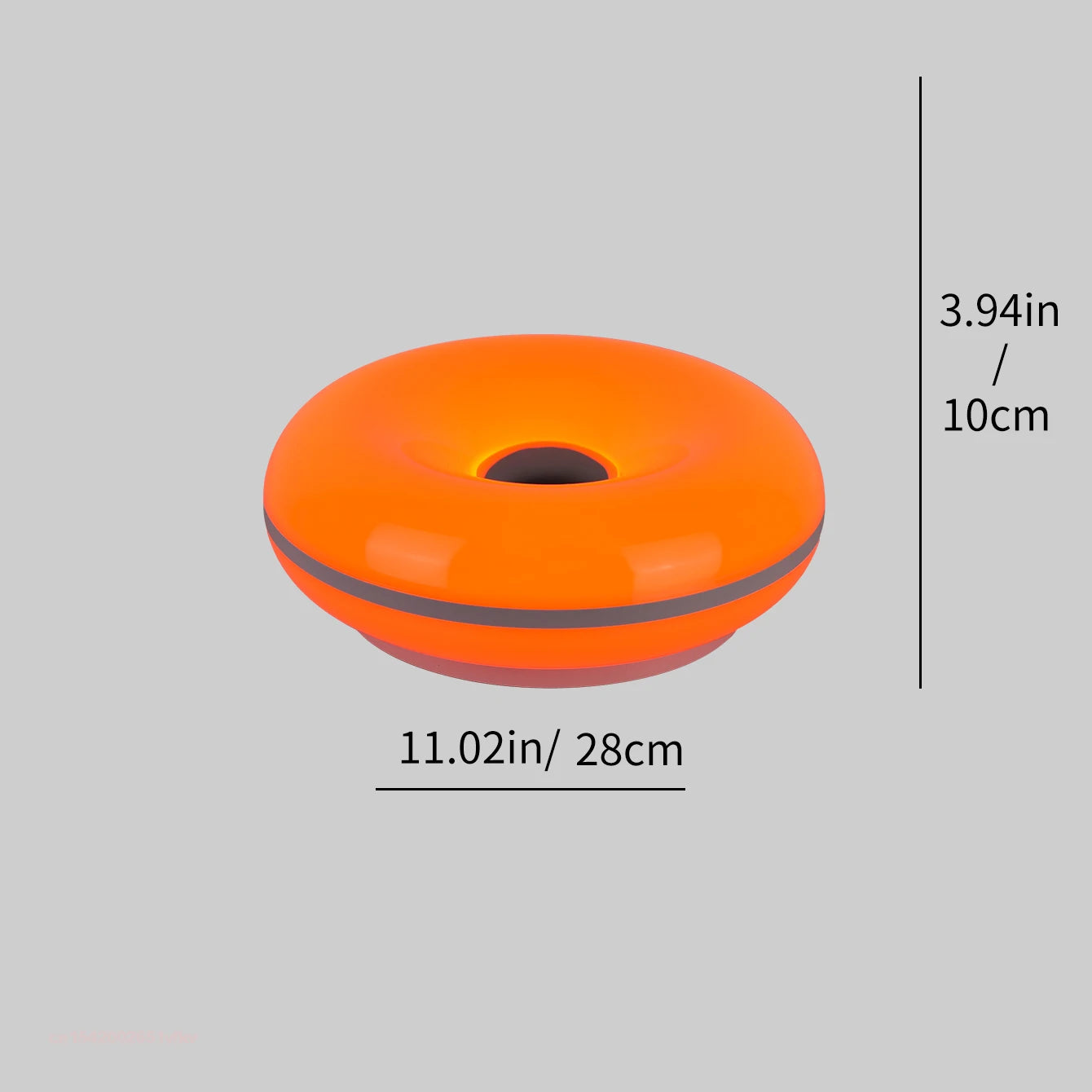 Bauhaus Donut Table Lamp with USB Port for Modern Bedrooms and Cafes
