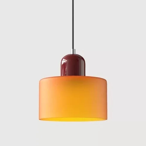 Vintage Glass Pendant Light for Restaurant Bar and Cafe Interiors