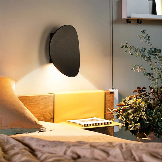 Modern Aluminum LED Wall Sconce for Bedroom and Living Room Decor