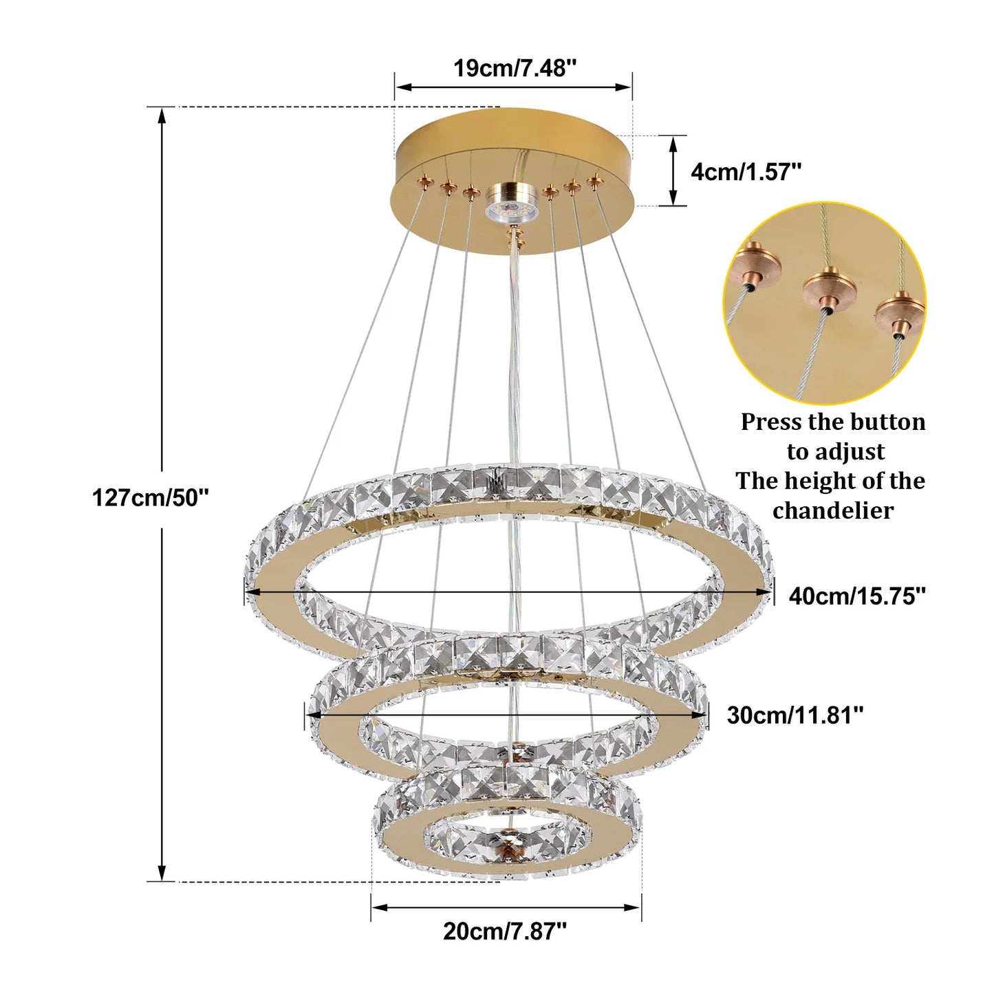 French Luxury Crystal Chandelier for Elegant Living Rooms and Dining Spaces