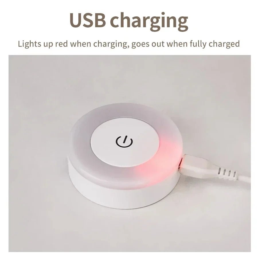Dimmable Magnetic LED Wall Lamp for Reading Bedrooms and Modern Closets