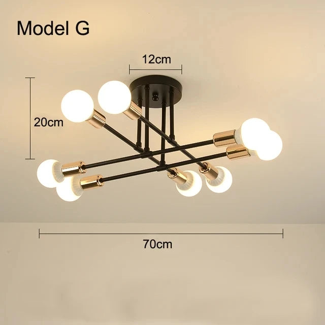 Modern Nordic Pendant Light for Sophisticated Living Rooms and Bedrooms