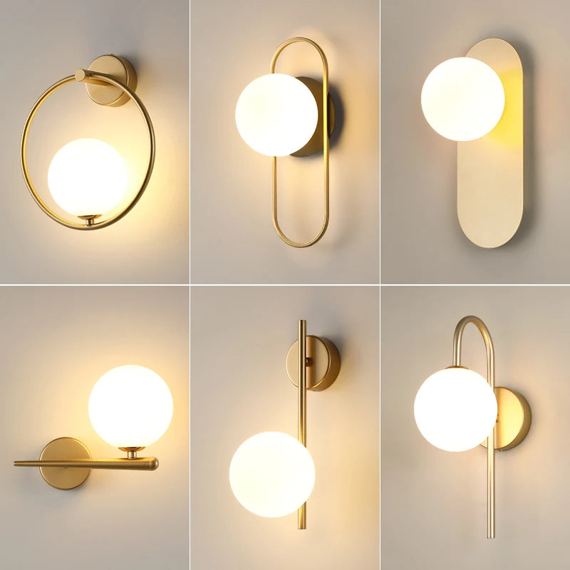 Modern LED Wall Sconce for Living Room and Bedroom Ambient Lighting
