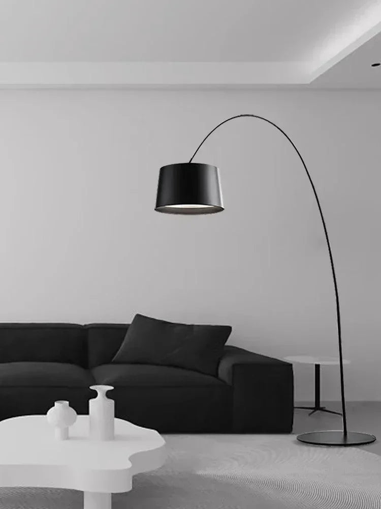Modern Arc Floor Lamp for Living Room and Bedroom Decor