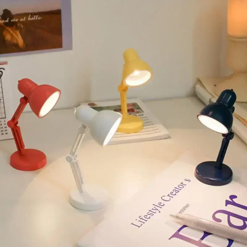 Portable LED Clip-On Book Light for Travel and Bedside Reading