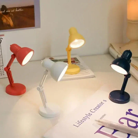 Portable LED Clip-On Book Light for Travel and Bedside Reading