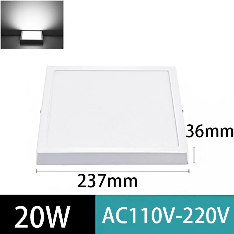 Ultra Thin LED Ceiling Light for Modern Living Rooms and Bedrooms