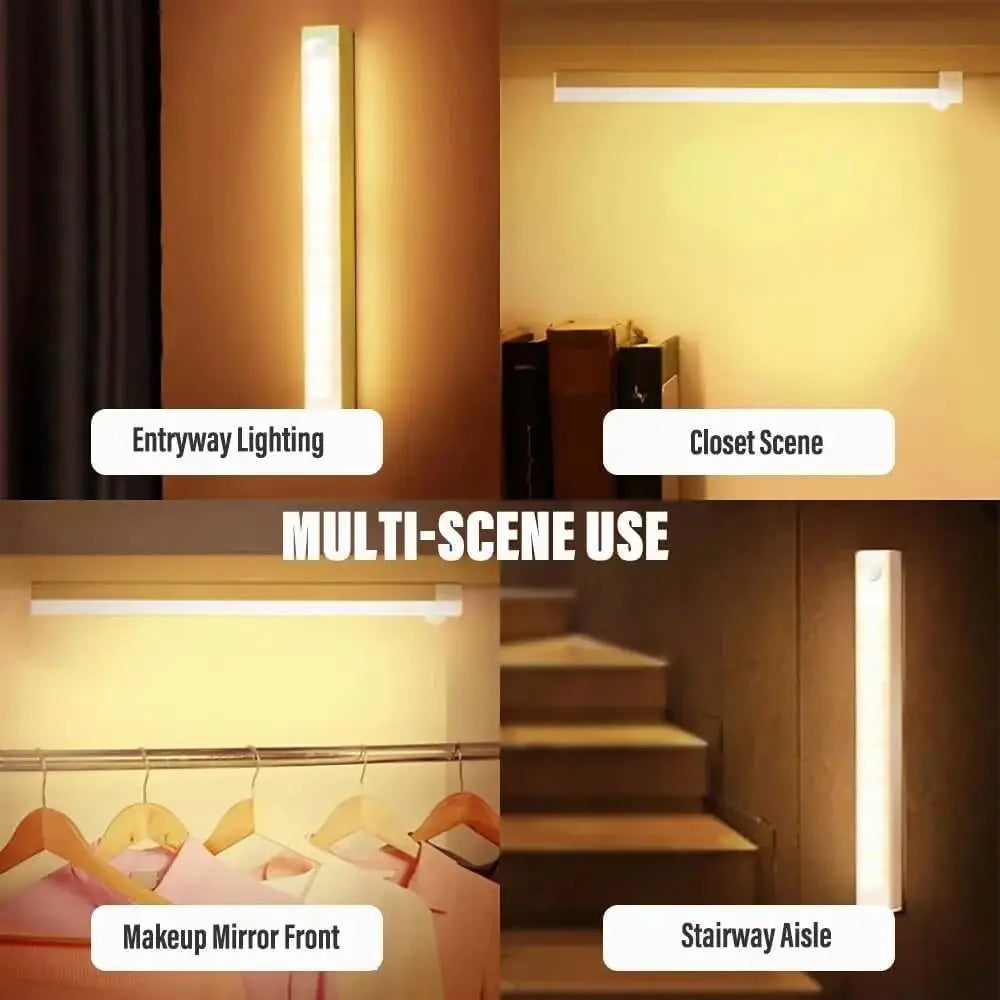 Wireless Motion Sensor LED Light for Modern Kitchens and Closets