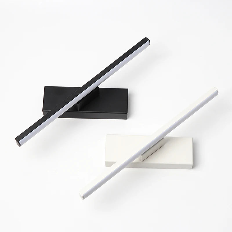Modern Rotatable LED Wall Light for Minimalist Bedroom and Hotel Bedside