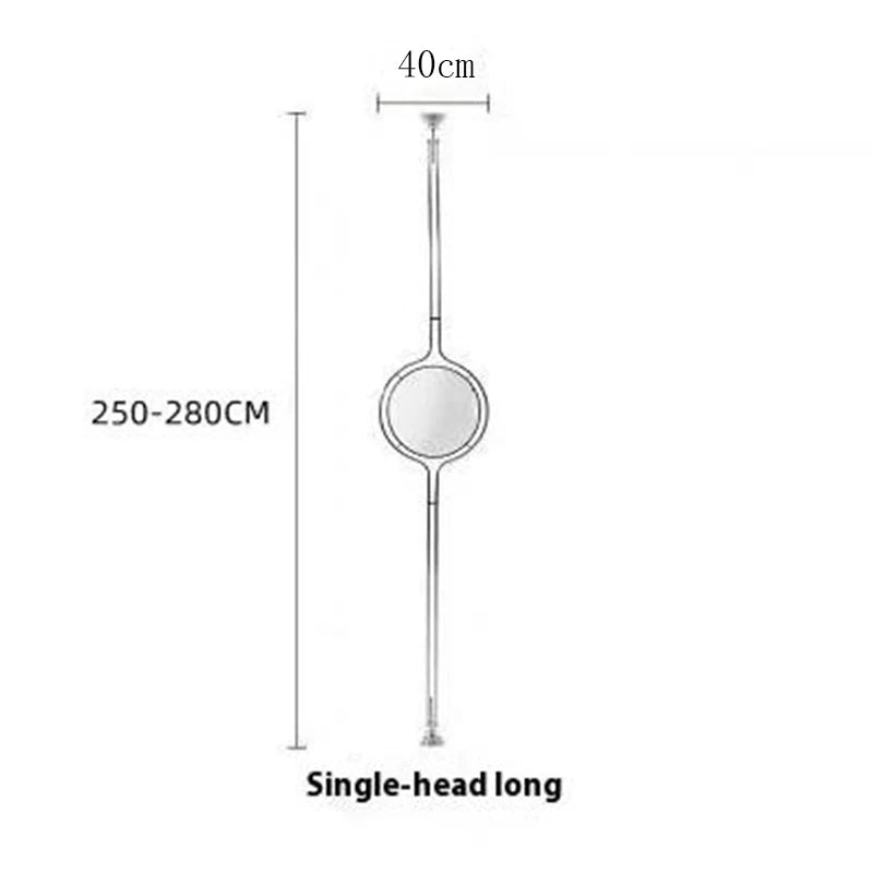Modern LED Sphere Floor Lamp for Living Rooms and Hotel Suites