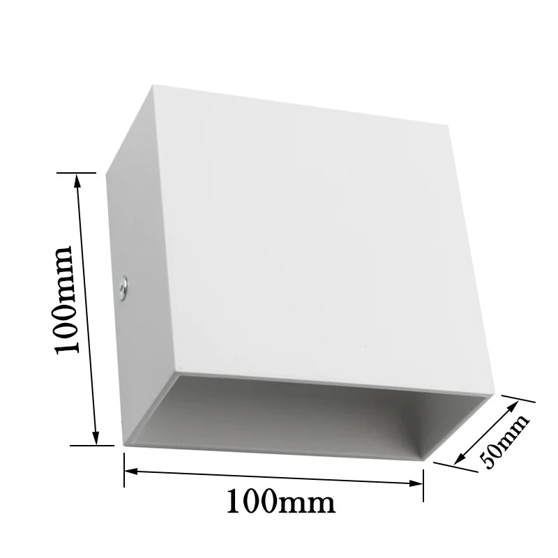 Modern LED Wall Sconce for Contemporary Living Room and Hallway Decor