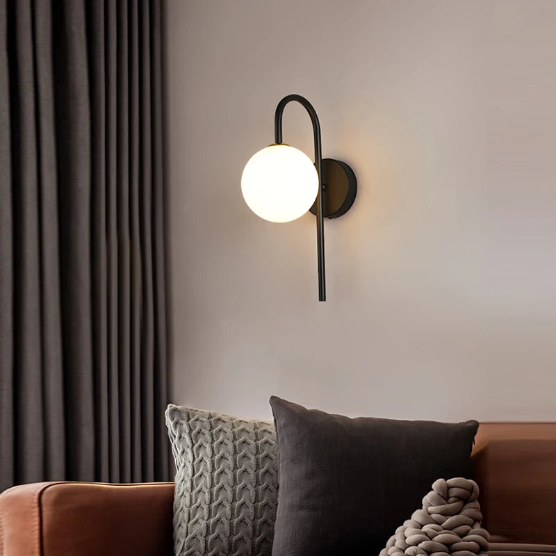 Modern LED Wall Sconce for Living Room and Bedroom Ambient Lighting