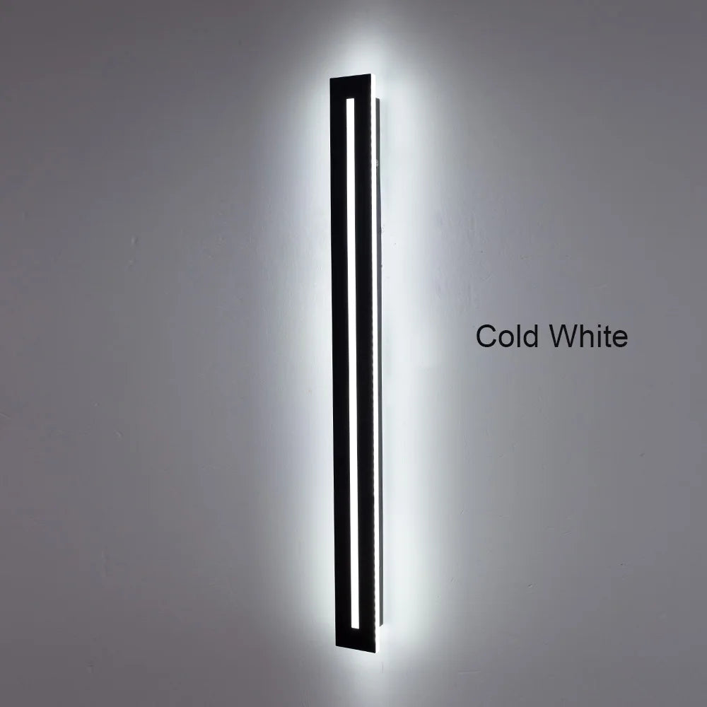 Modern LED Outdoor Wall Sconce for Garden and Exterior Home Lighting