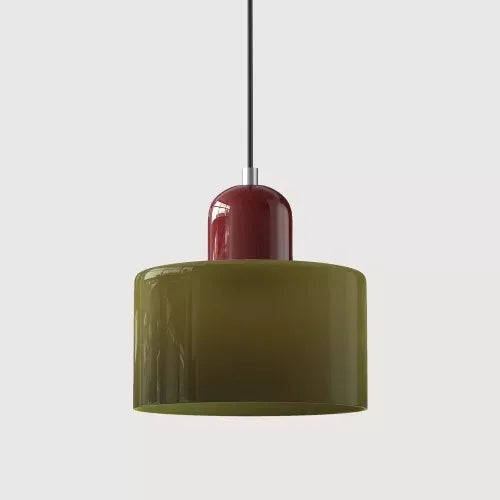 Vintage Glass Pendant Light for Restaurant Bar and Cafe Interiors