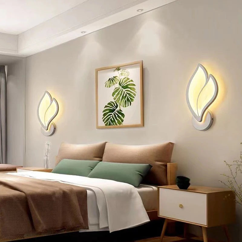 Modern LED Wall Sconce for Living Room and Bedside Lighting