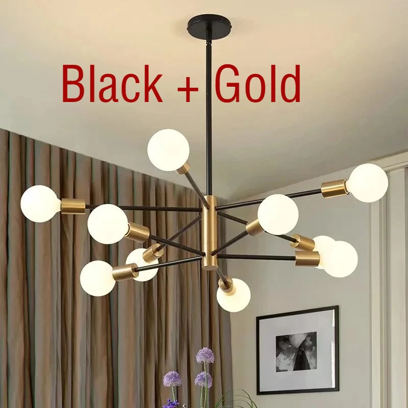 Modern Nordic Magic Bean Chandelier for Elegant Living Rooms and Restaurants