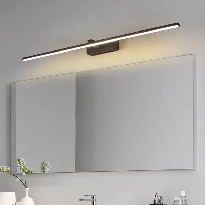 Modern LED Wall Strip Light for Bathroom Mirrors and Vanity Spaces