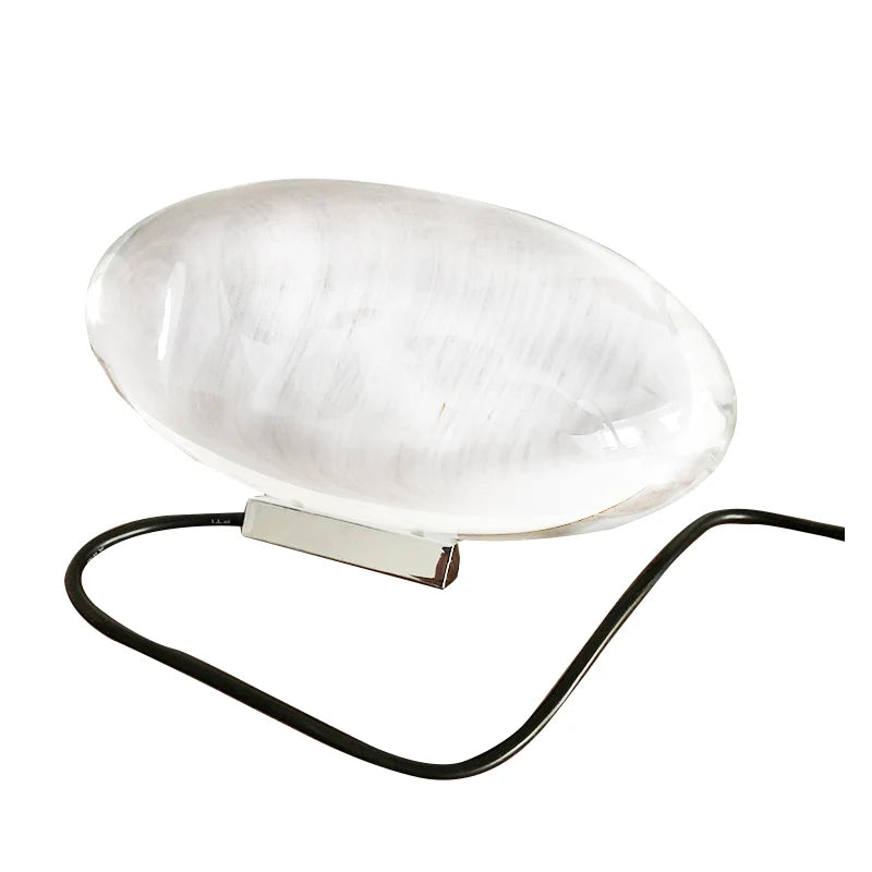 Italian Designer Crystal Table Lamp for Modern Living Room and Bedroom