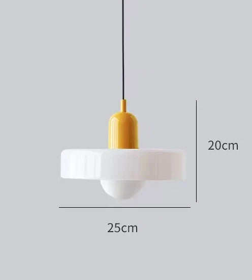 Nordic Glass Pendant Light for Modern Dining Room and Kitchen Lighting