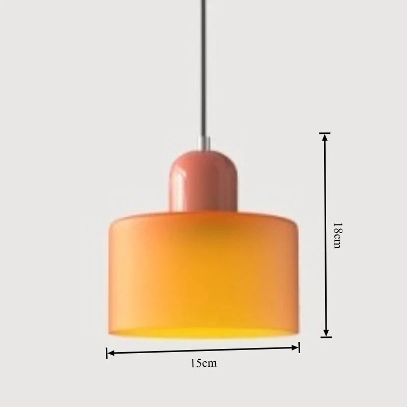 Vintage Glass Pendant Light for Restaurant Bar and Cafe Interiors