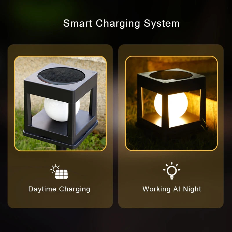 Solar LED Post Cap Light for Garden Fences and Patio Decking