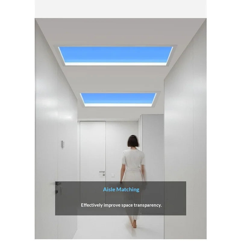 Intelligent LED Sky Panel Light for Kitchen and Bathroom Daylight Simulation
