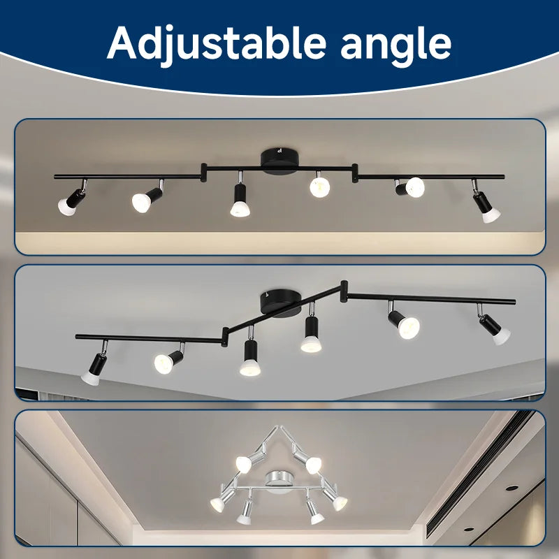 Modern LED Ceiling Spotlight for Contemporary Living and Dining Spaces