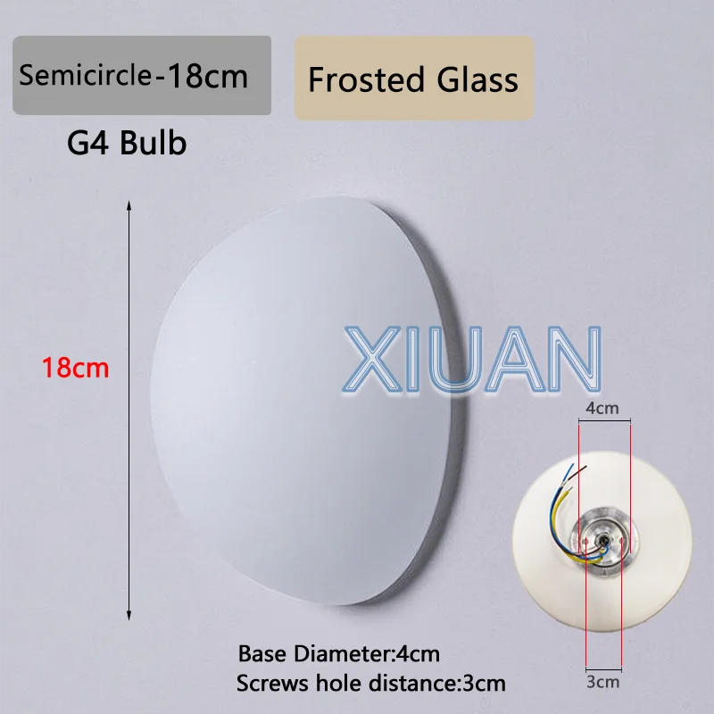 Bauhaus Glass Globe Wall Sconce for Modern Bedrooms and Bathrooms