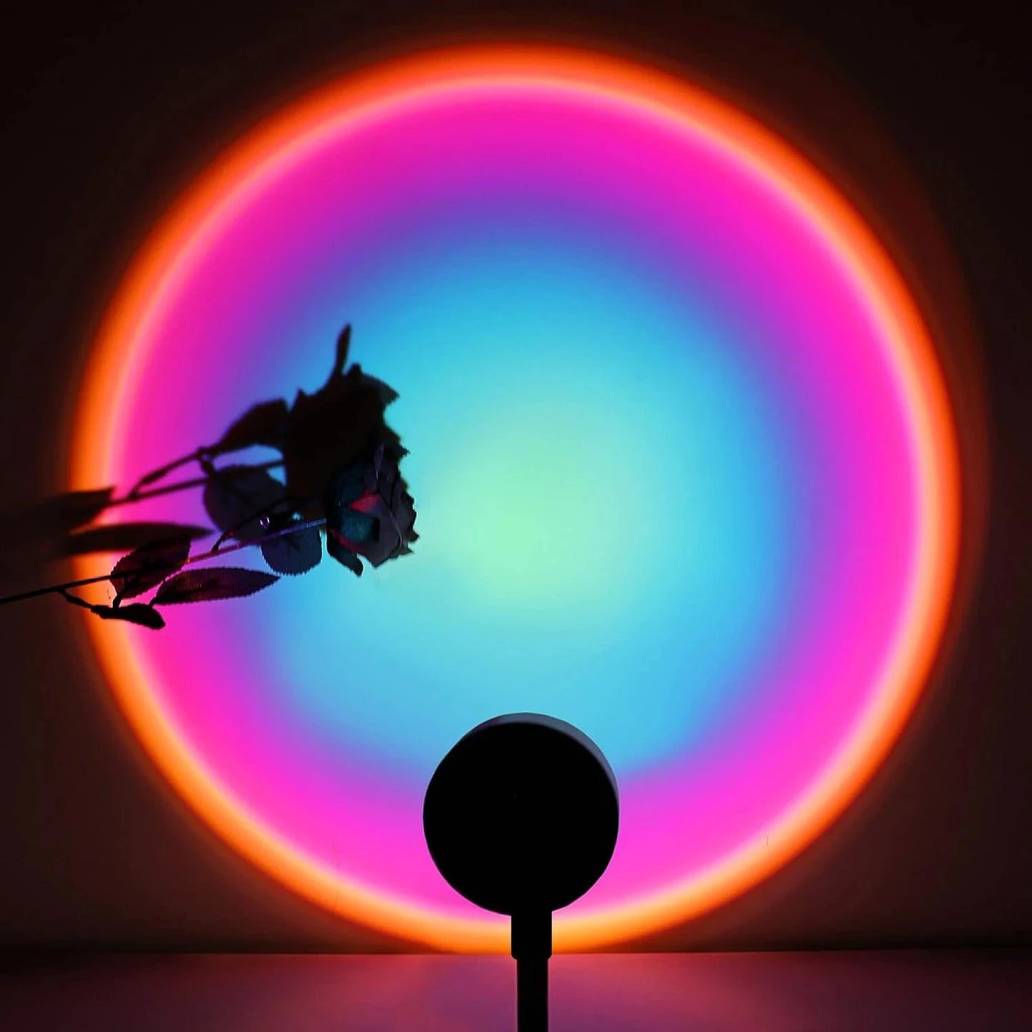 Ambient Sunset Projection LED Lamp for Modern Living Room Decor